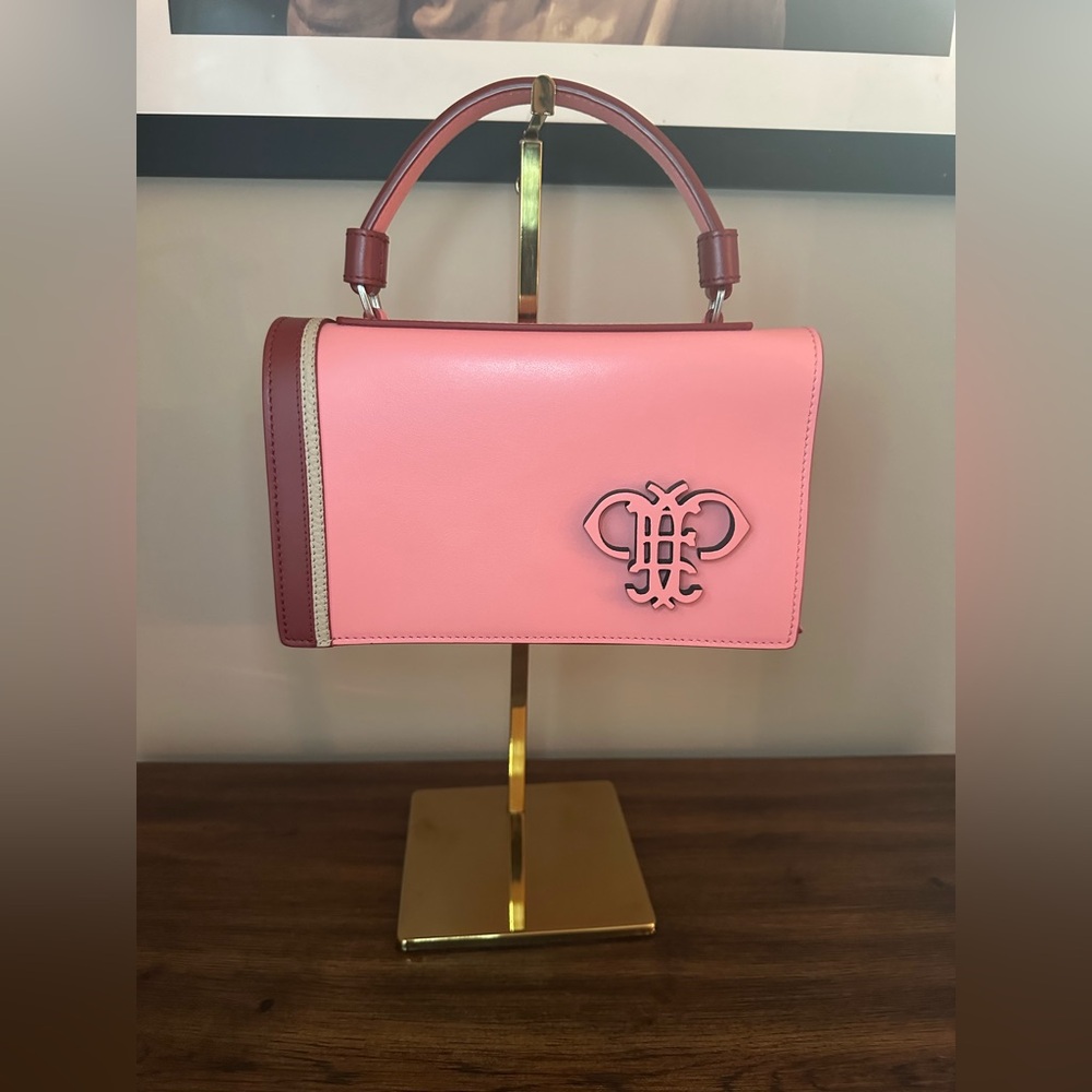 Emilio Pucci Mini Pilot Leather Handbag - Picture 8 of 12